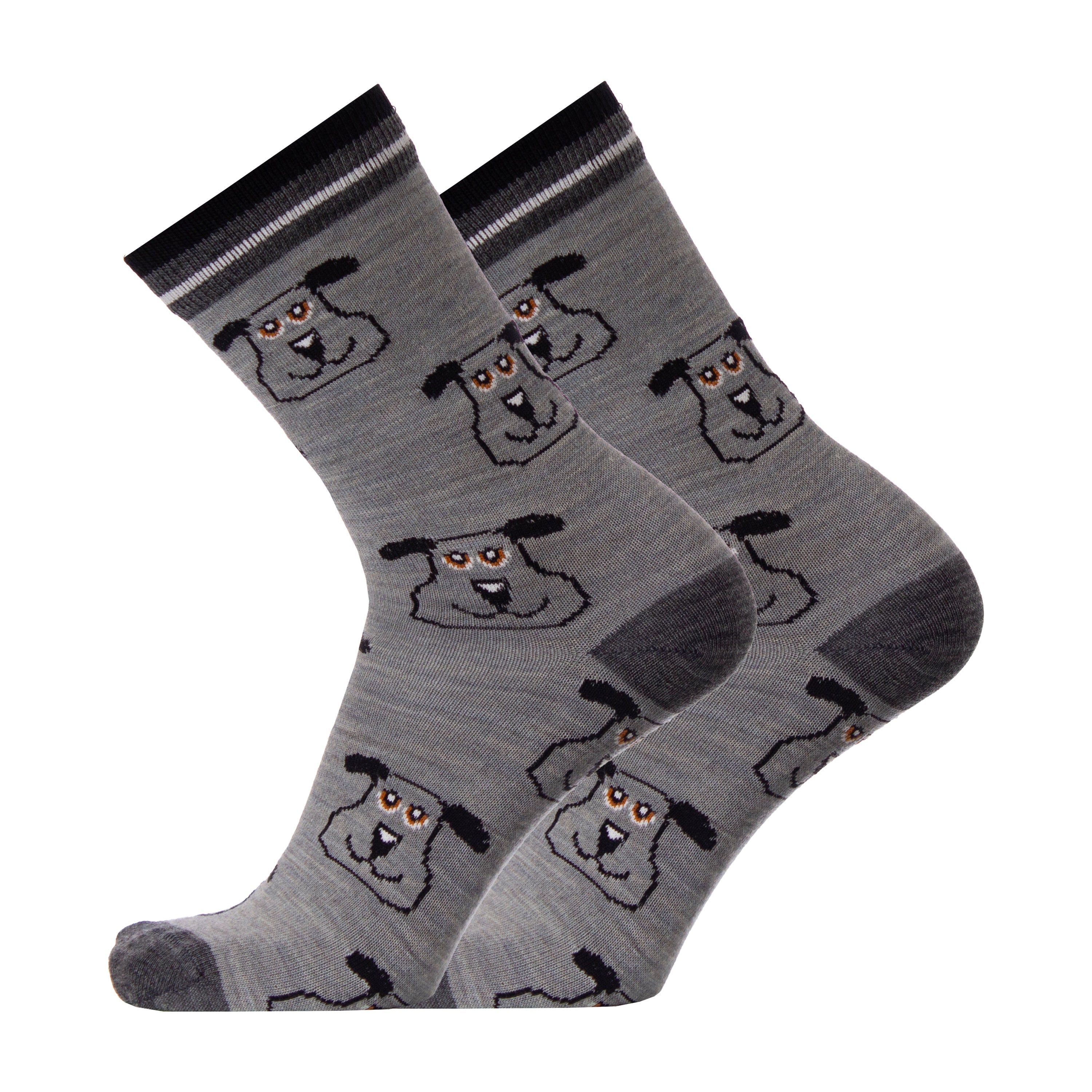 Sukkamestarit | Haukku - kuviosukat, merinovillaa