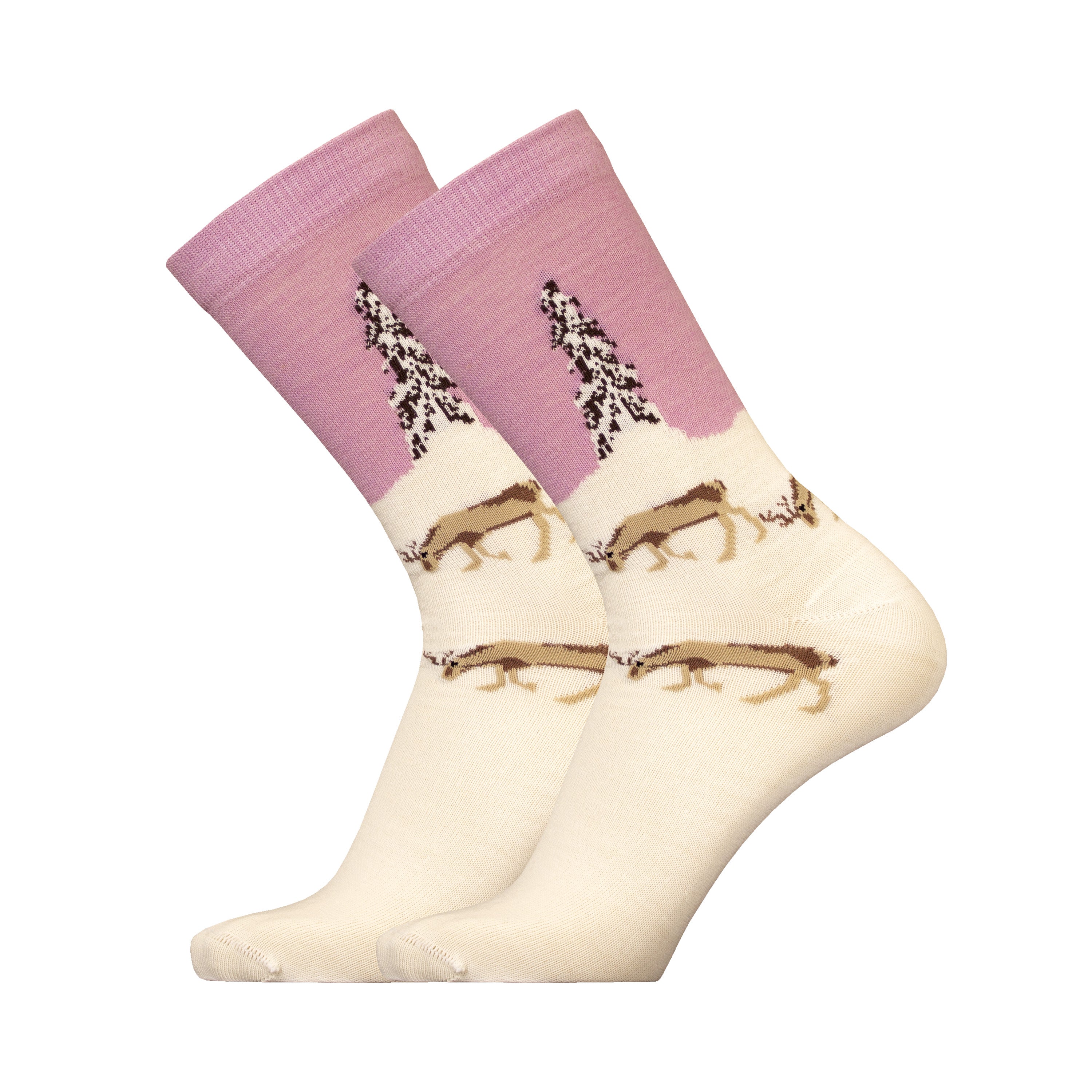 Talviporot - kuviosukat, merinovillaa