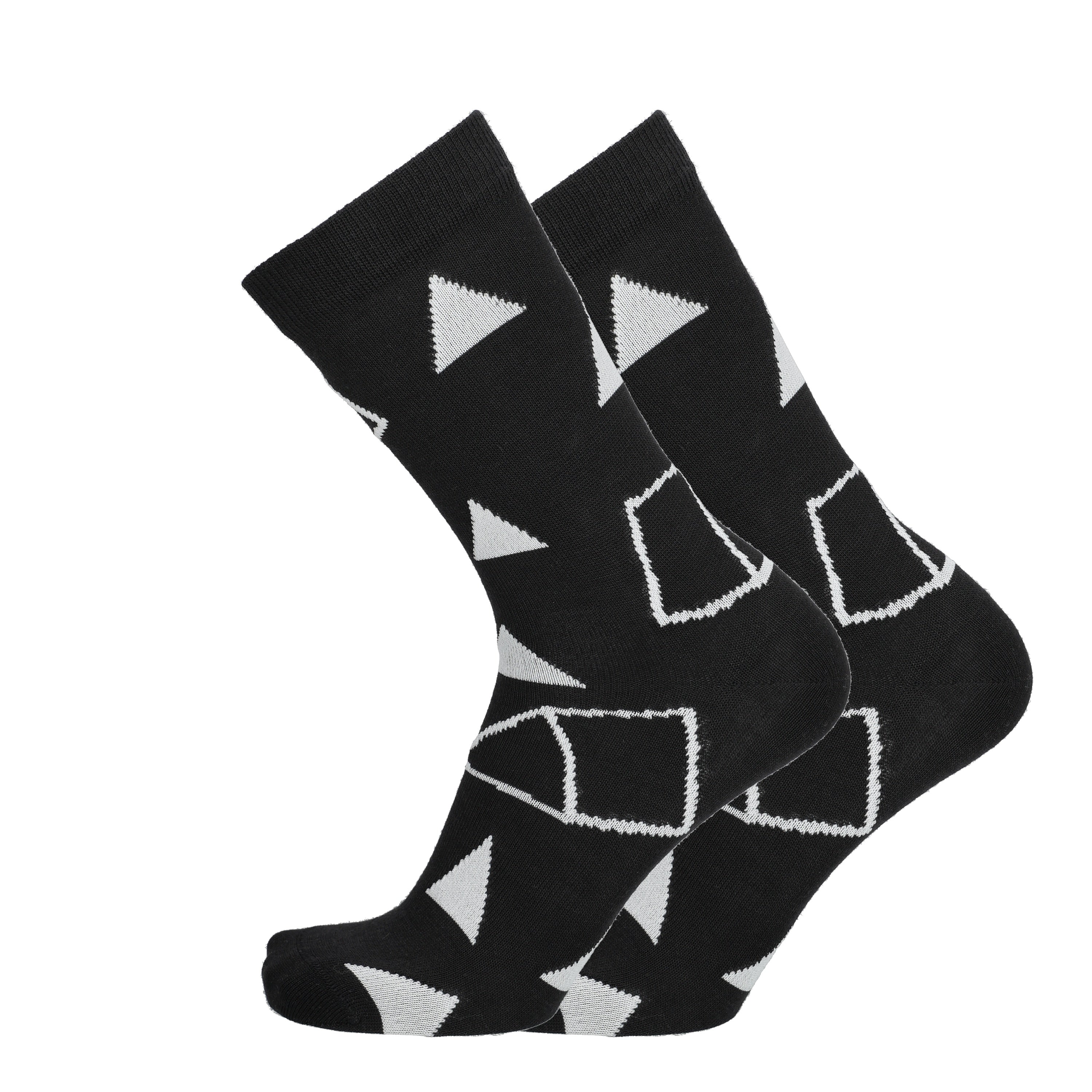 Sukkamestarit | Tent - patterned socks, merino wool