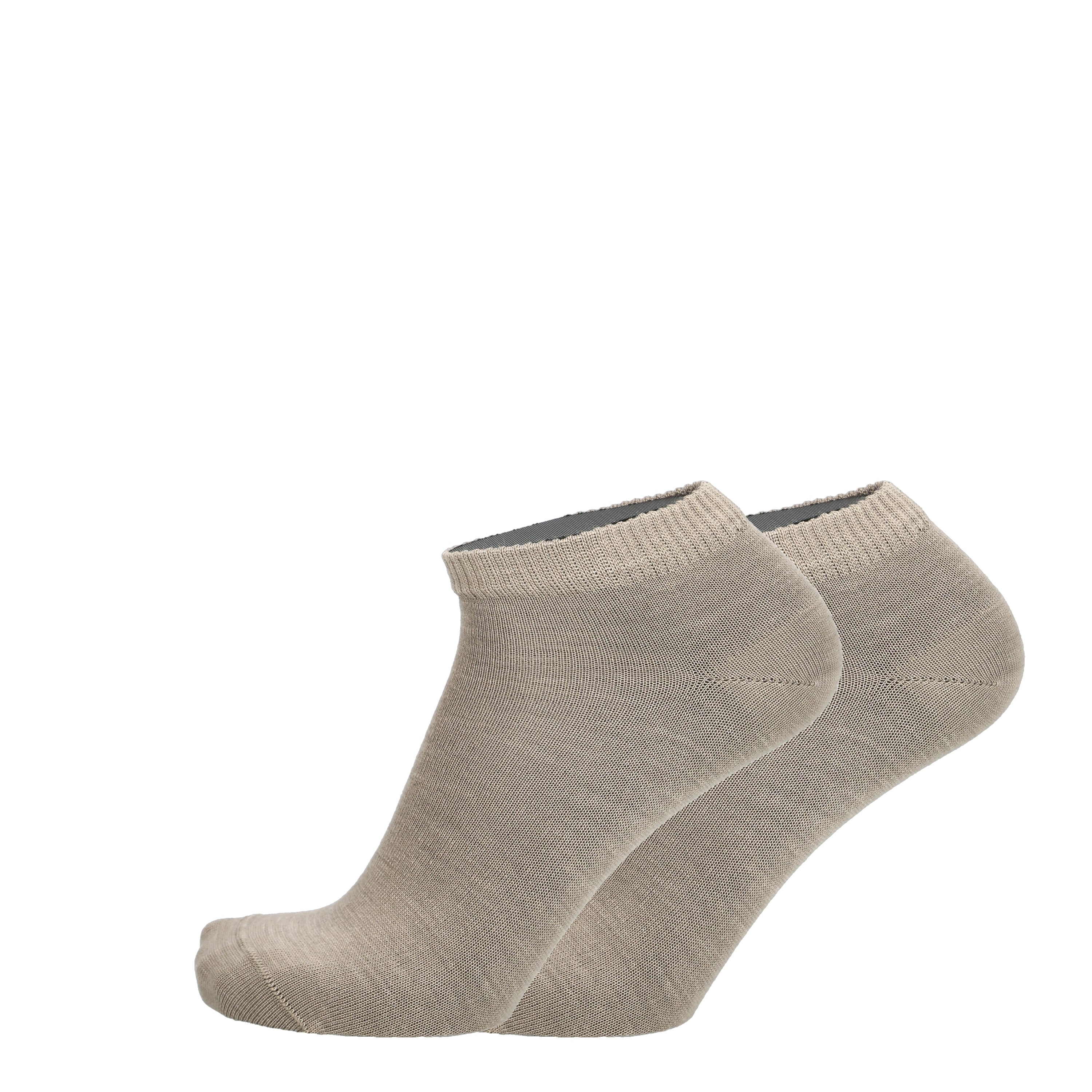 Basic merino sneaker 2-pack - varrettomat sukat, merinovillaa