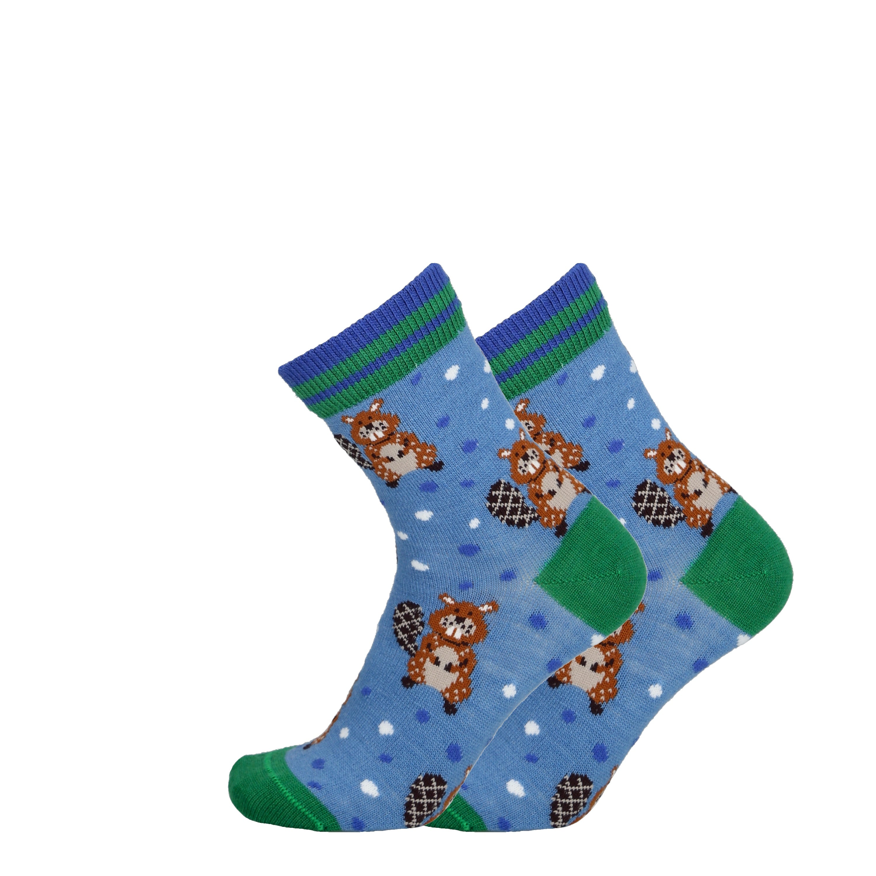 Beaver – Merinowollsocken für Kinder zum Anziehen