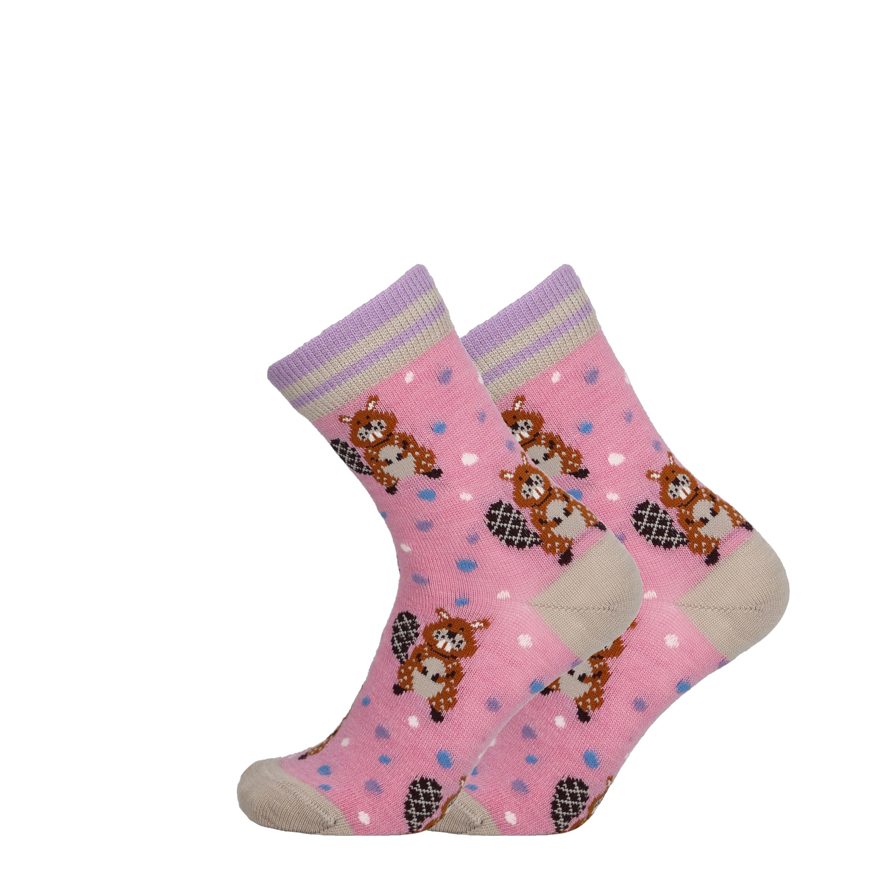 Beaver – Merinowollsocken für Kinder zum Anziehen