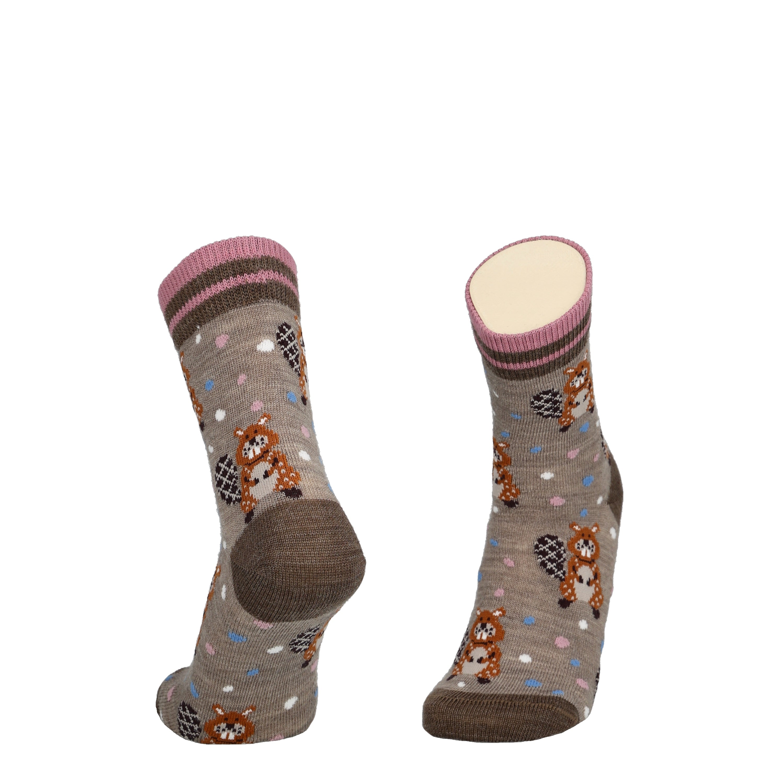Beaver – Merinowollsocken für Kinder zum Anziehen