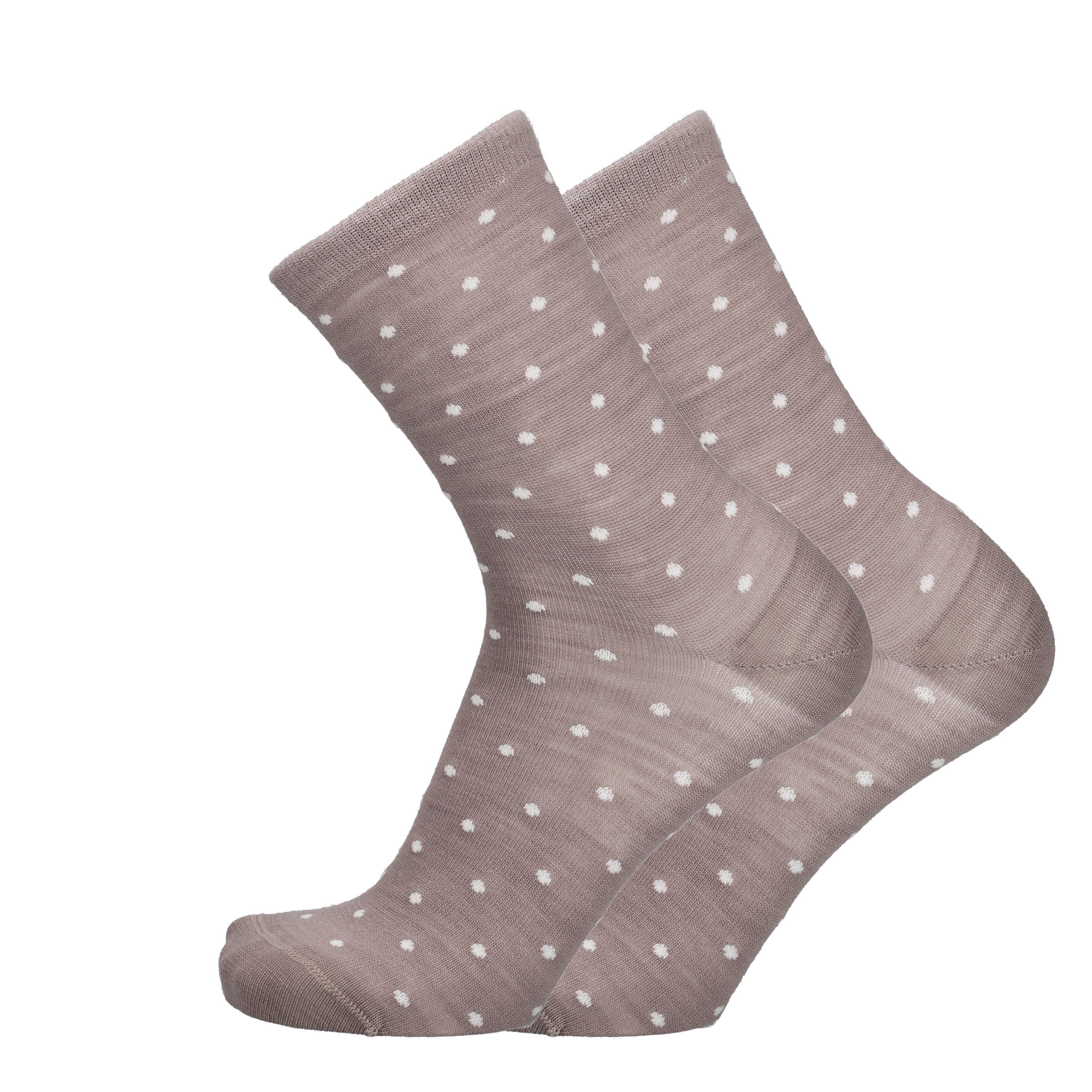 Classic Women Dots - Kleidersocken, Merinowolle