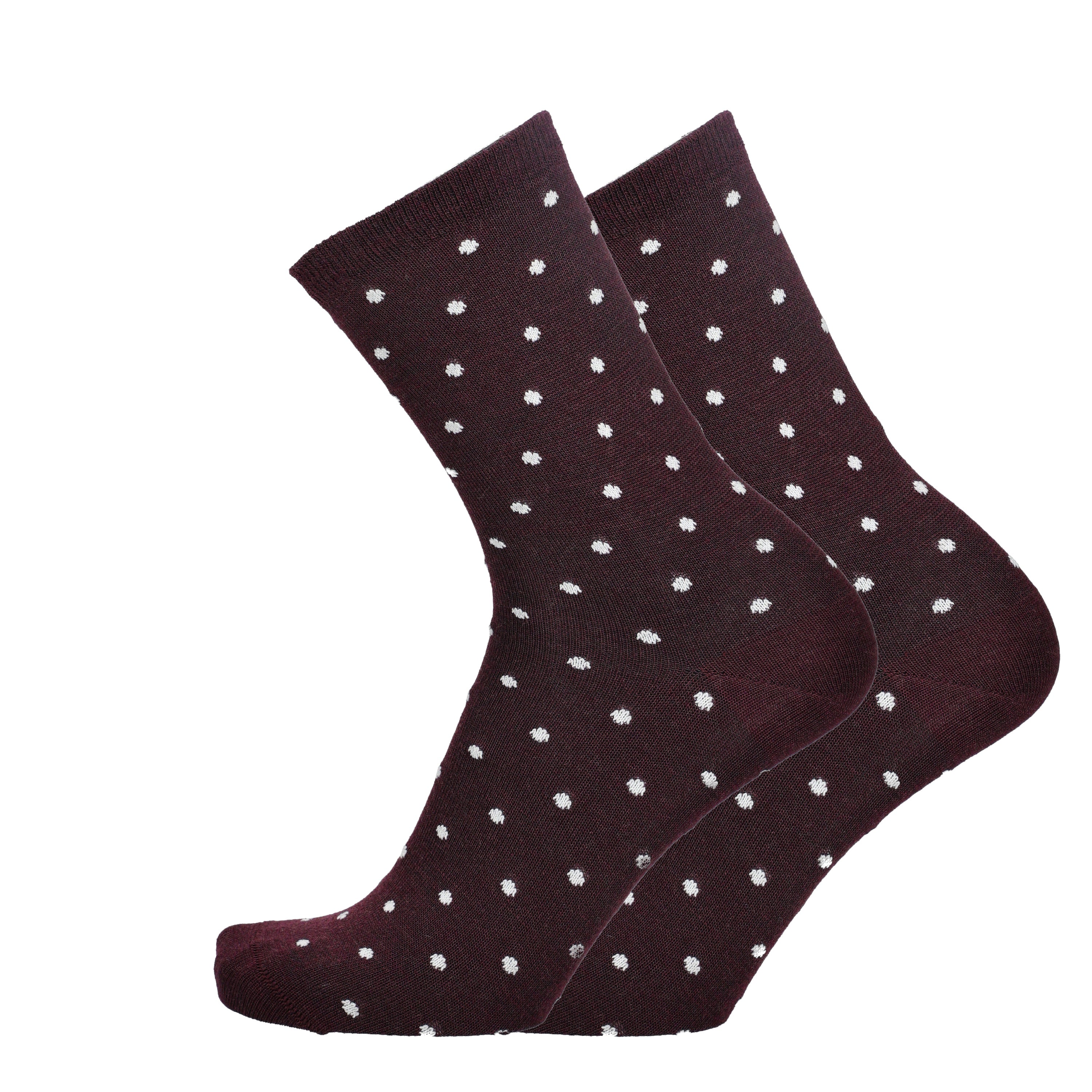 Classic Women Dots - Kleidersocken, Merinowolle