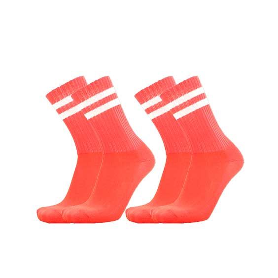 Retro 2 -Pack - Kinderknöchelsocken, Bio -Baumwollwatte