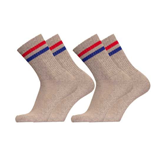 Retro 2 -Pack - Kinderknöchelsocken, Bio -Baumwollwatte