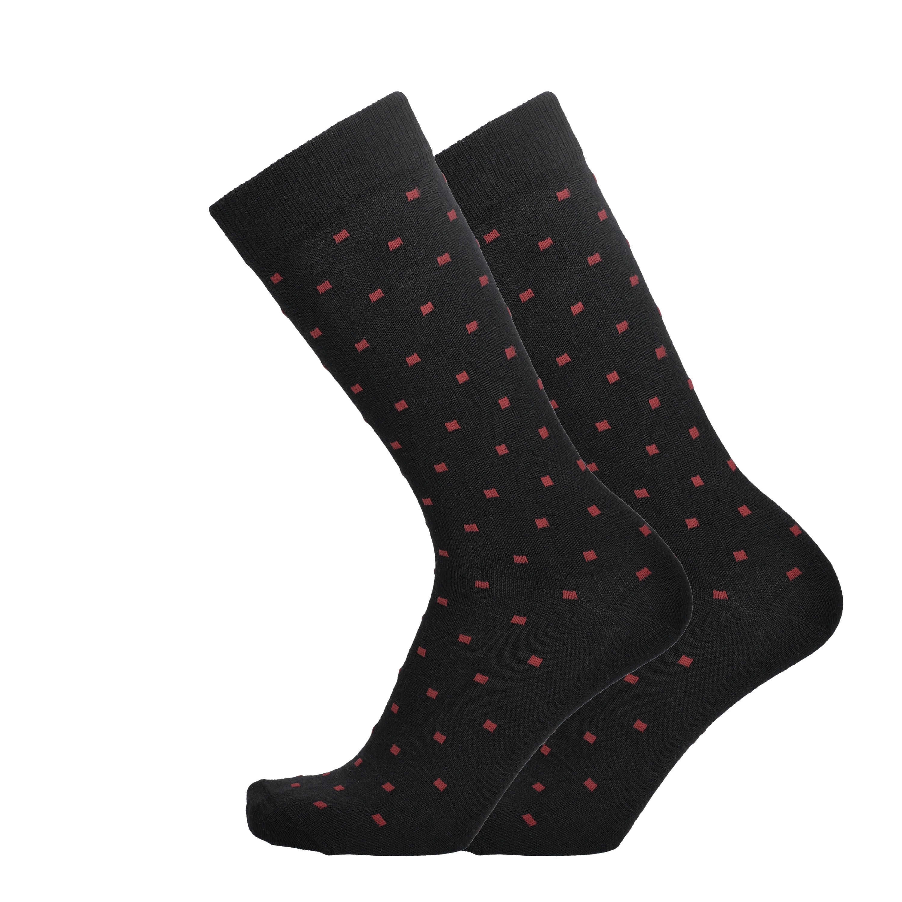Sukkamestarit | Classic Men Dots - pukusukat, merinovillaa