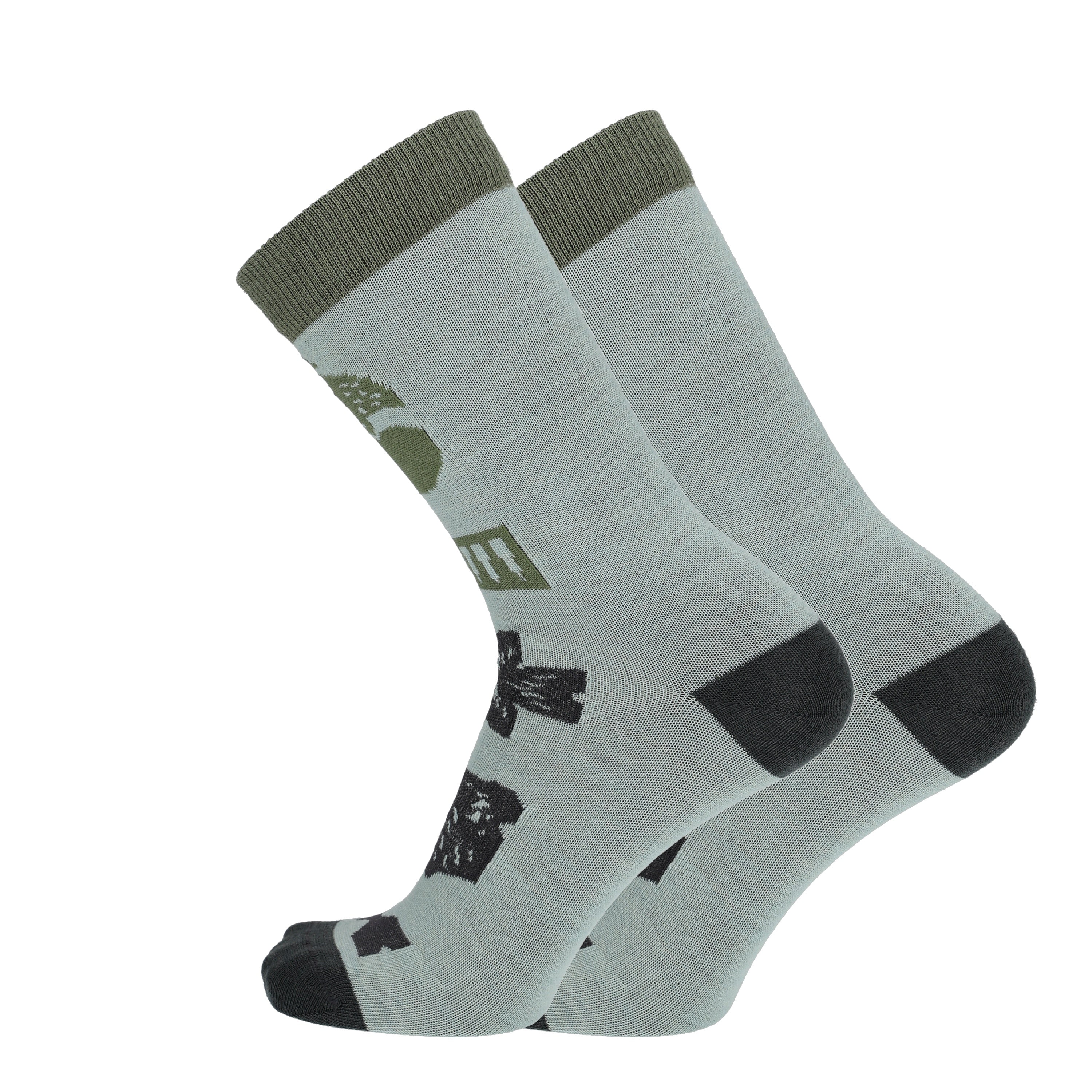 Sukkamestarit | Päivätär - patterned socks, merino wool