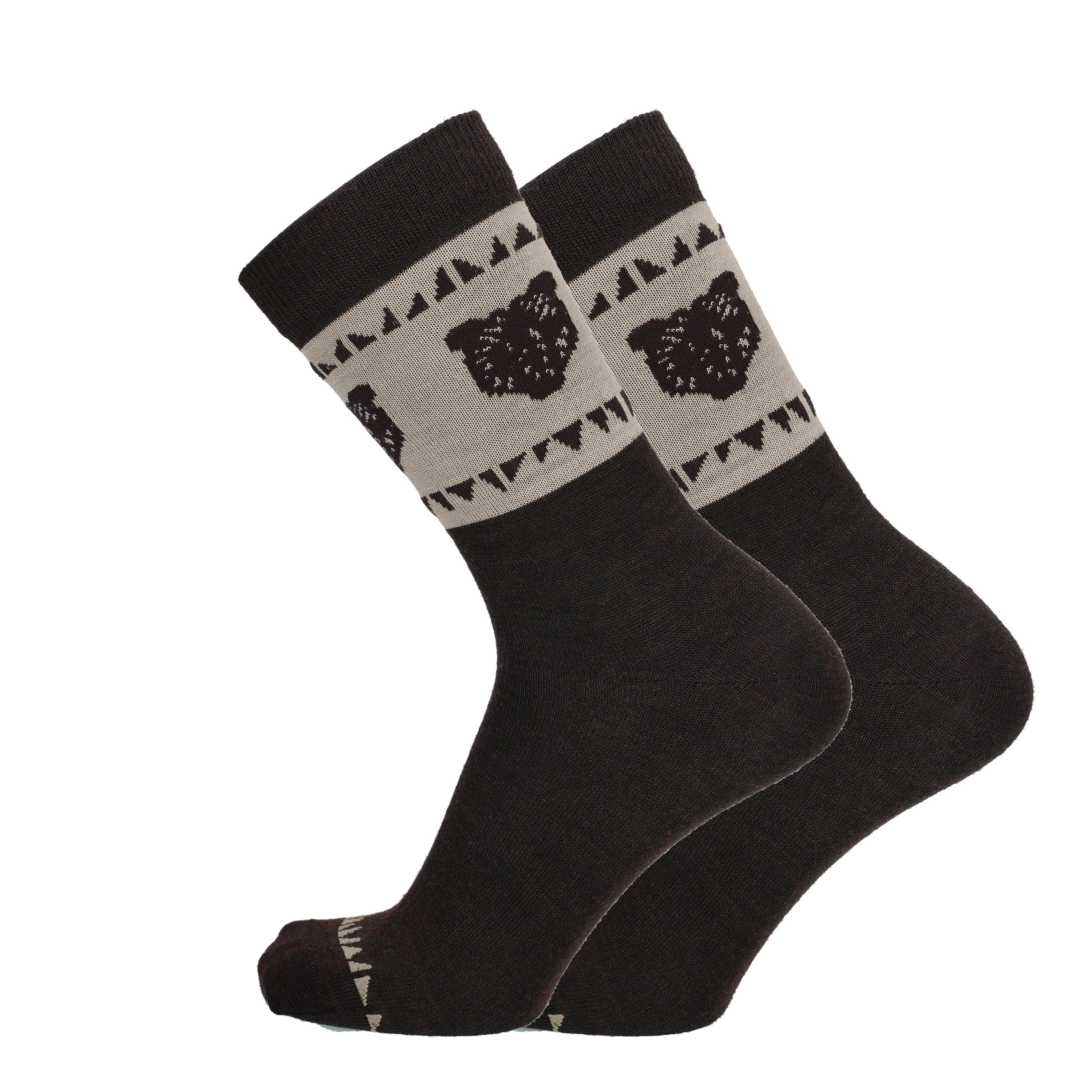 Sukkamestarit | Kalevala Kultakynsi - patterned socks, merino wool