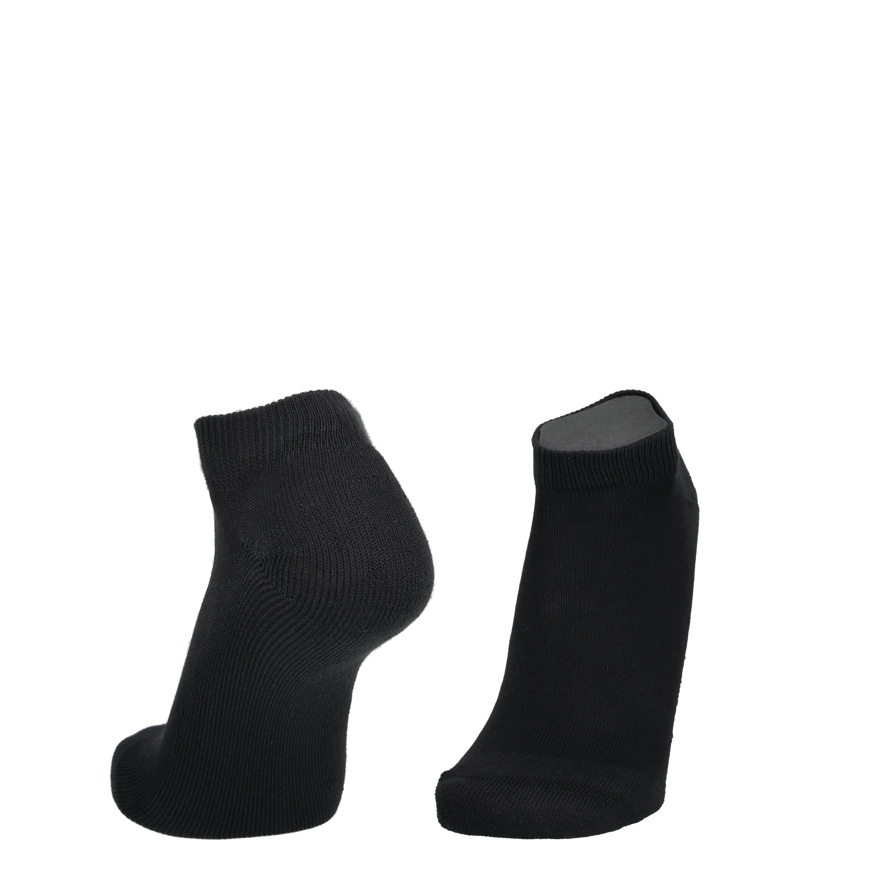 RetroSolid Sneaker – knöchellose Socken aus Bio-Baumwolle 