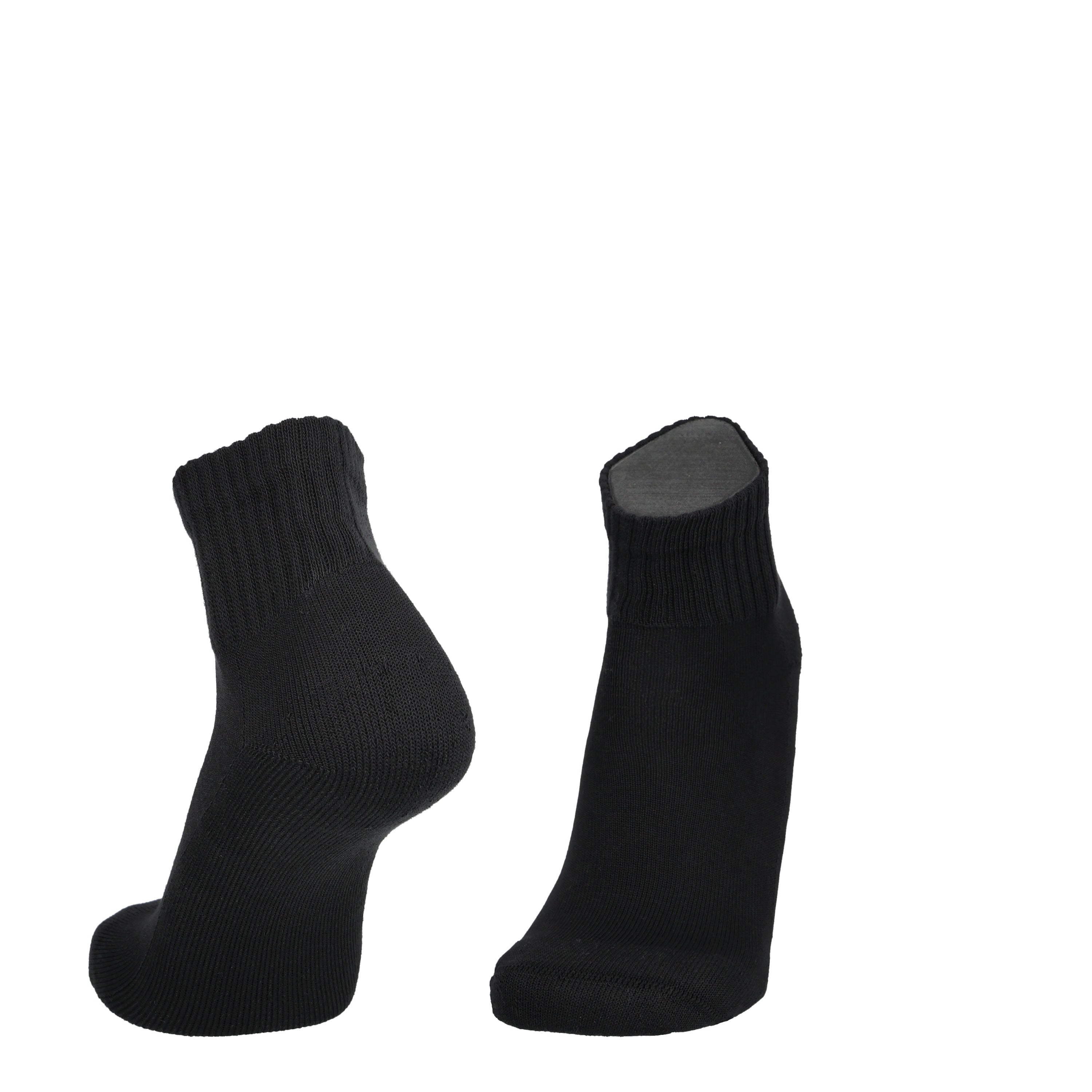 RetroSolid High Sneaker - knöchellose Socken aus Bio-Baumwolle 