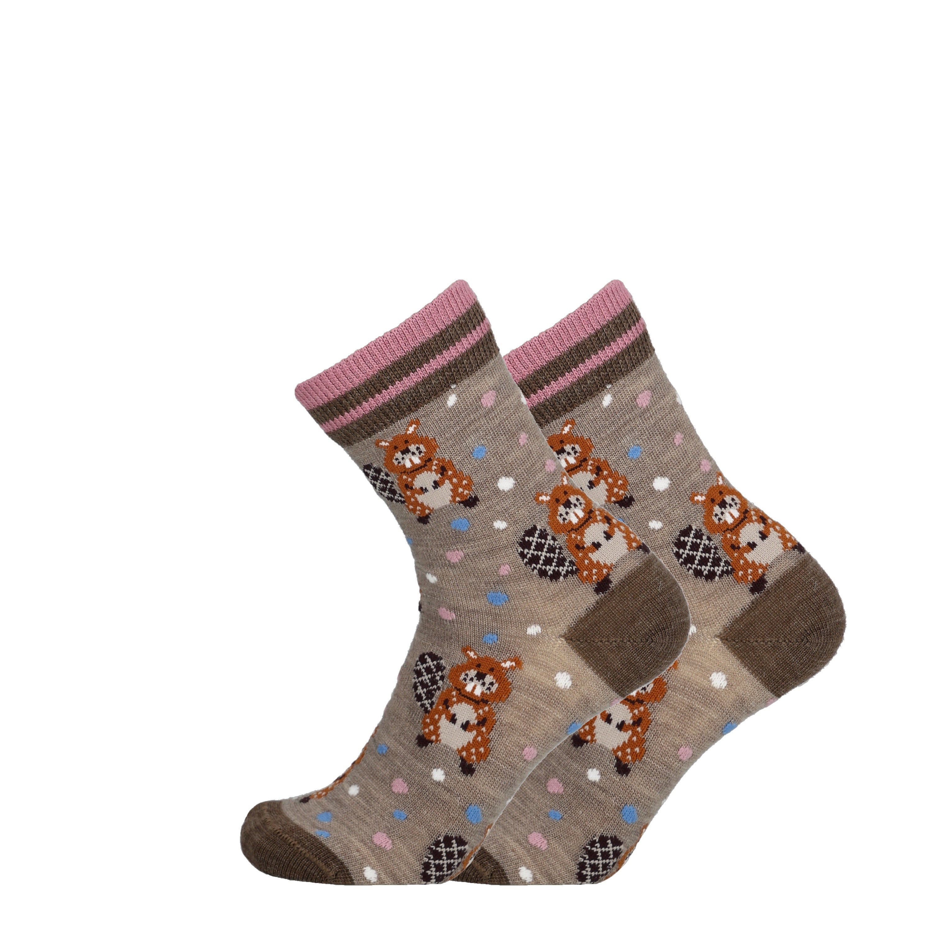 Beaver – Merinowollsocken für Kinder zum Anziehen 