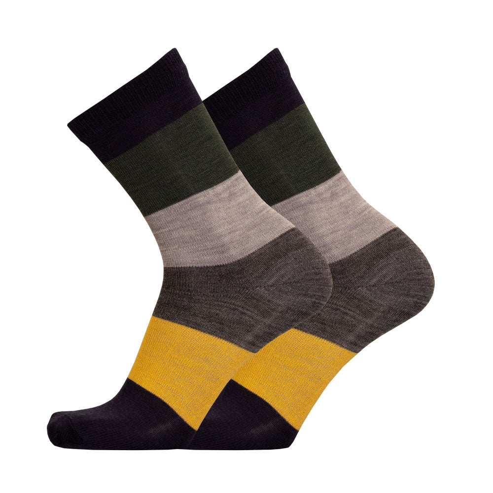 Palkki - nilkkasukat, merinovillaa