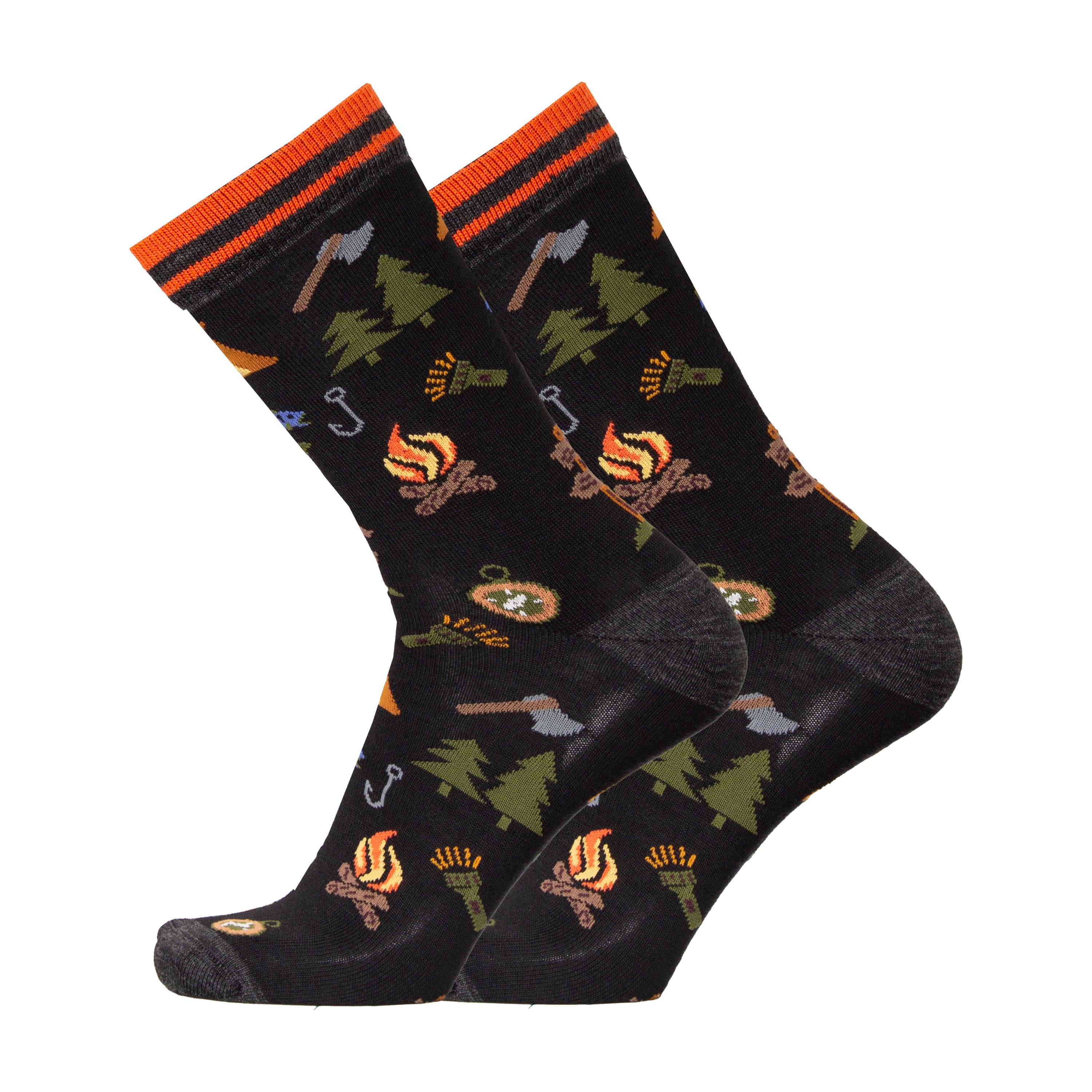 Camping - merino wool socks for dressing up